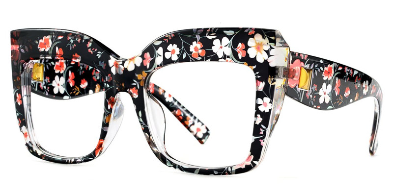 Square Floral Frame