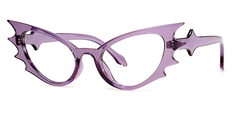 Cateye Purple Frame