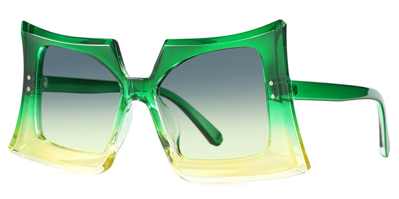 Butterfly Green Sunglasses