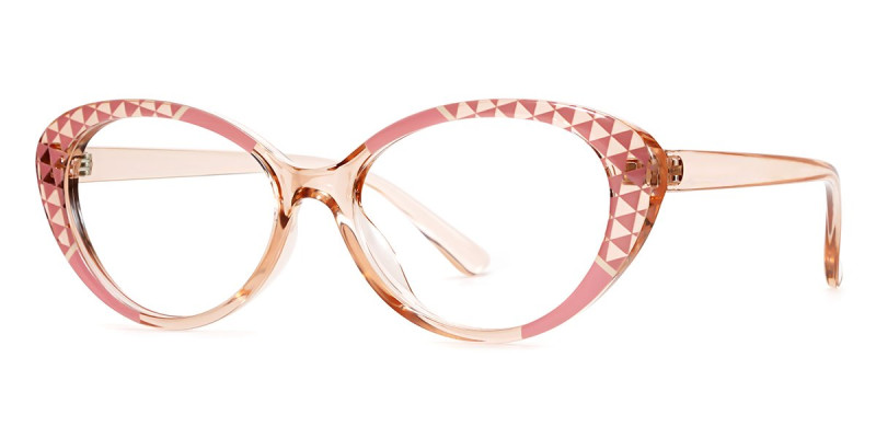 Oval Pink Frame