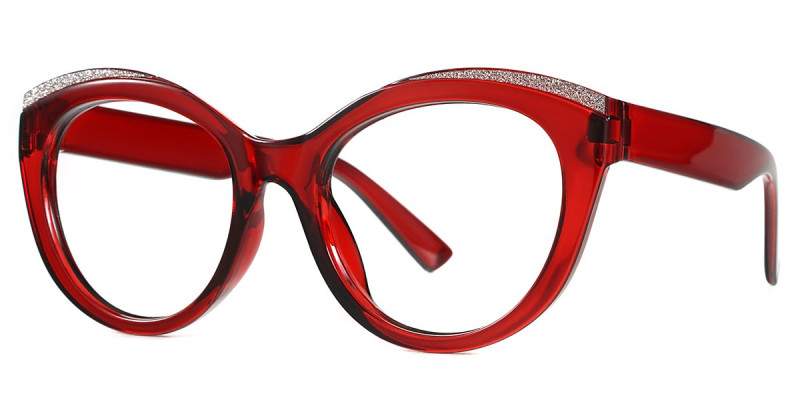 Cateye Red Frame