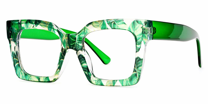 Square Green Frame