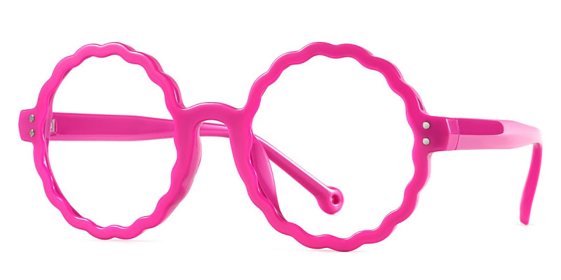 Round Pink Frame