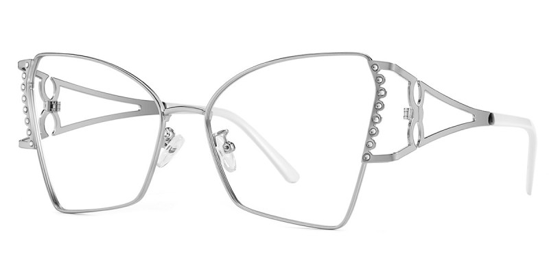 Butterfly Silver Frame