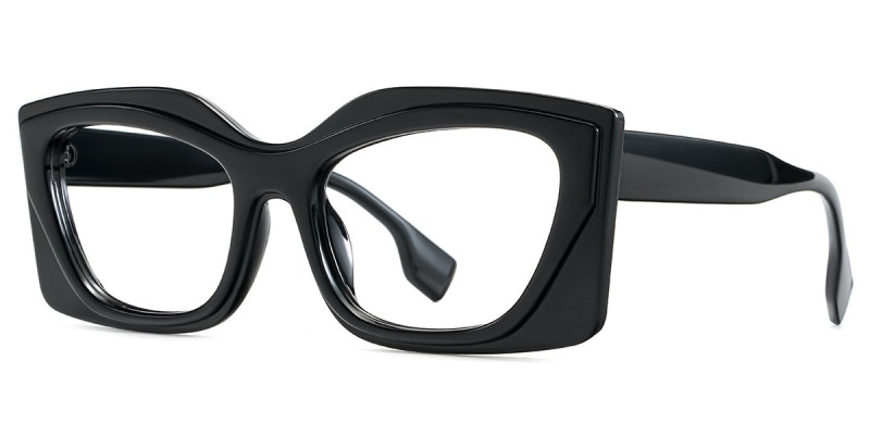 Geometric Black Frame