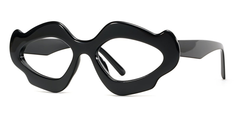 Geometric Black Frame