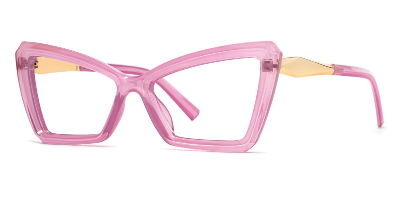 Cateye Purple Frame