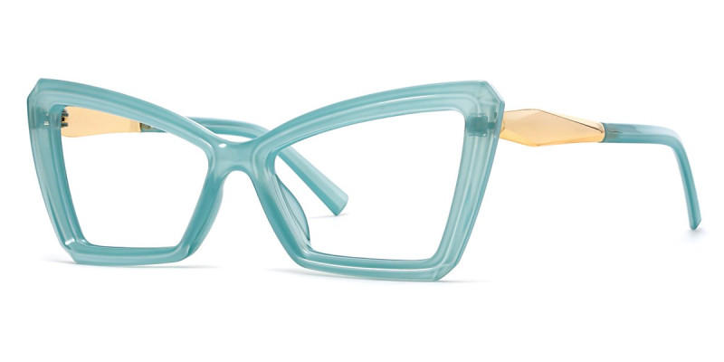 Cateye Blue Frame