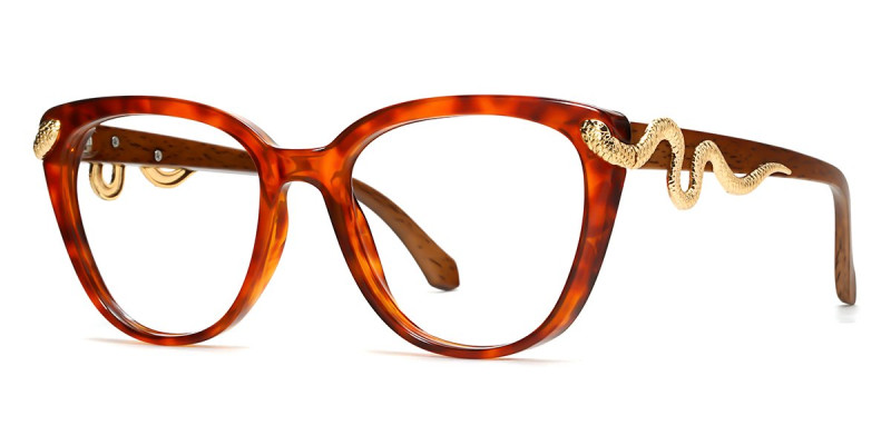 Cateye Brown Frame