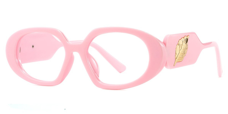 Oval Pink Frame