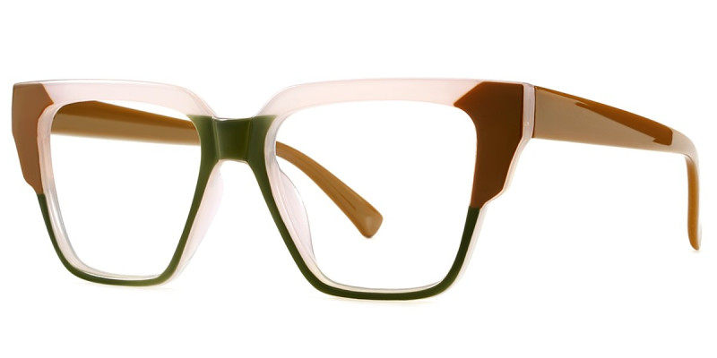 Square Brown Frame