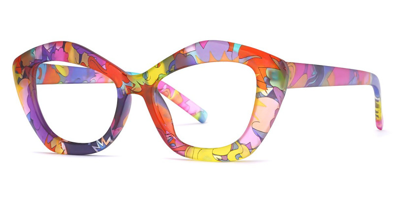 Geometric Multicolor Frame