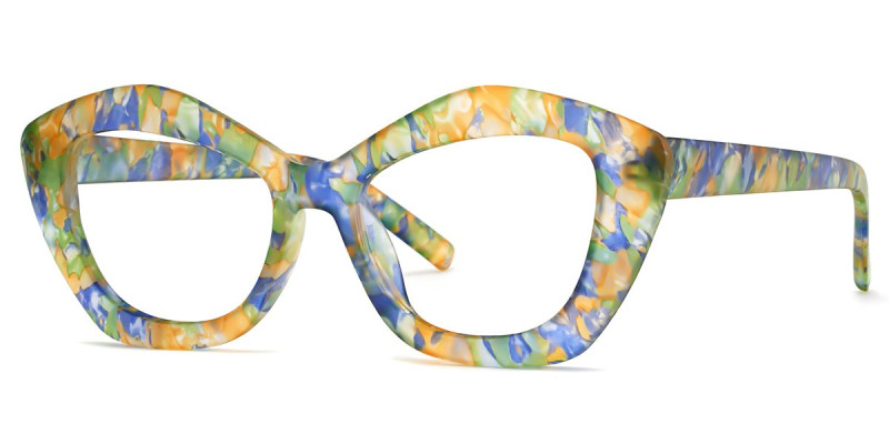 Geometric Two-tone Frame