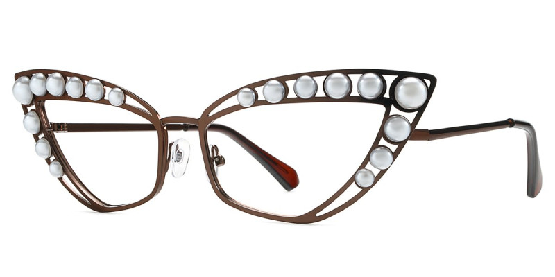 Cateye Brown Frame