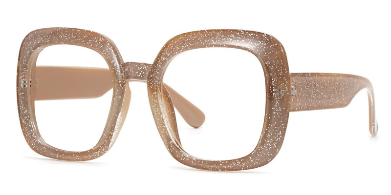Square Brown Frame