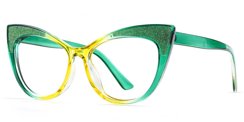 Cateye Green Frame