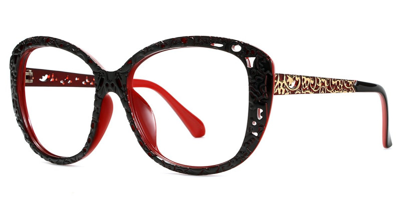 Cateye Red Frame