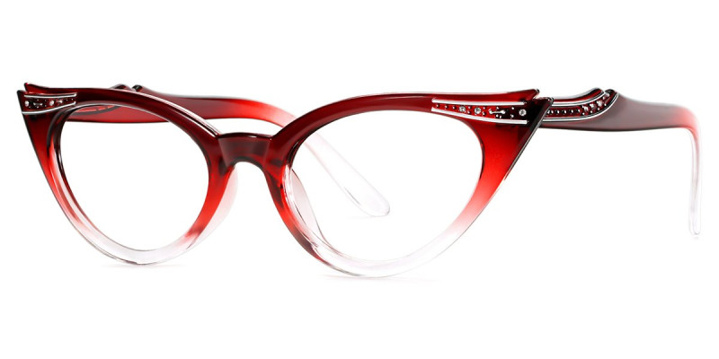 Cateye Red Frame