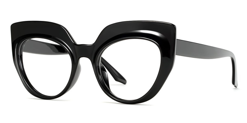 Cateye Black Frame
