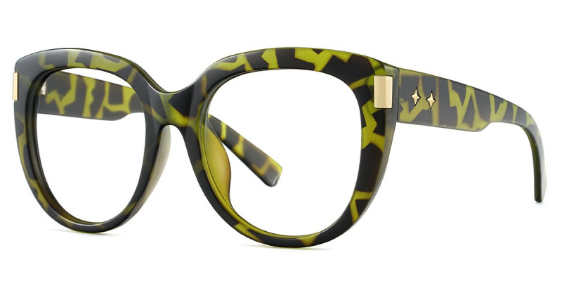 Cateye Green Frame