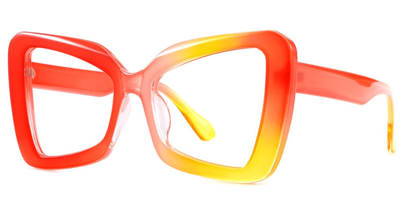Butterfly Orange Frame