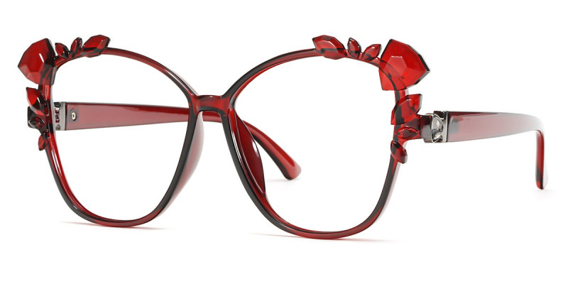 Cateye Red Frame