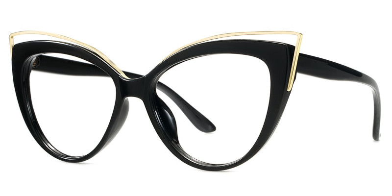 Cateye Black Frame