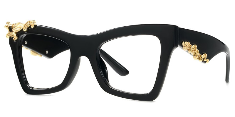 Cateye Black Frame