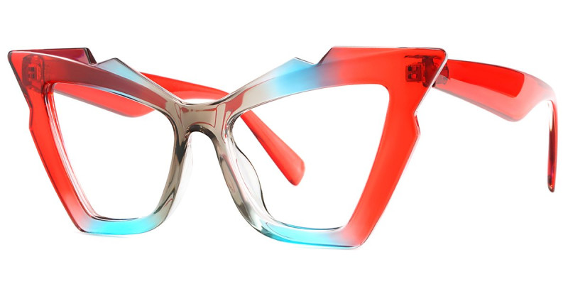 Cateye Red Frame