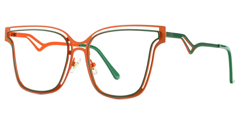 Square Orange Frame