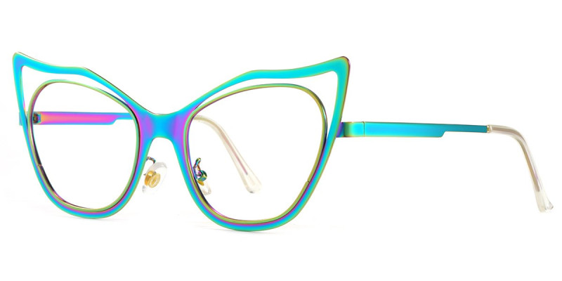Cateye Green Frame