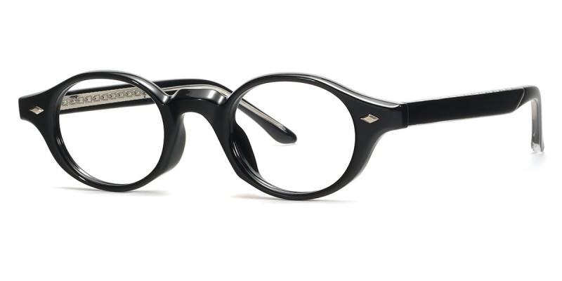Round Black Frame