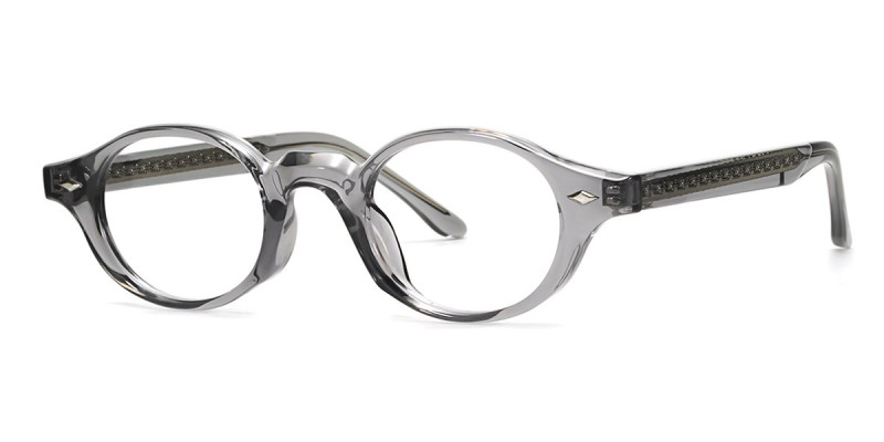 Round Gray Frame