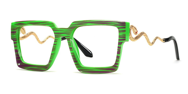 Square Green Frame