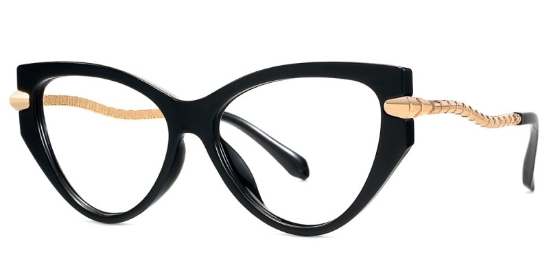 Cateye Black Frame
