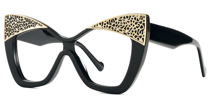 Cateye Black Frame