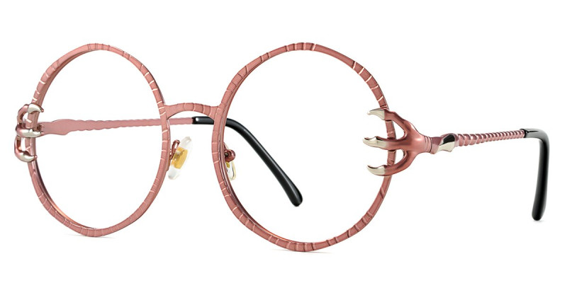Round Pink Frame