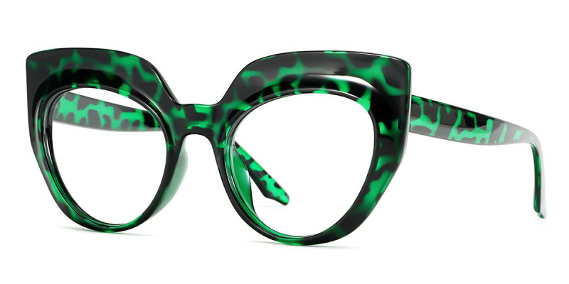 Cateye Green Frame