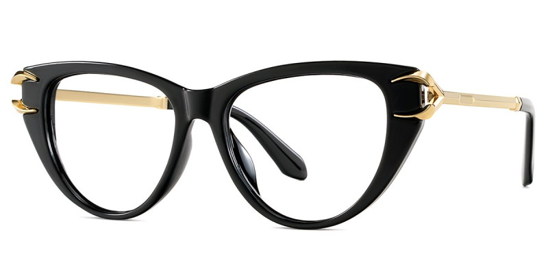 Cateye Black Frame