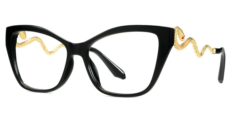 Cateye Black Frame