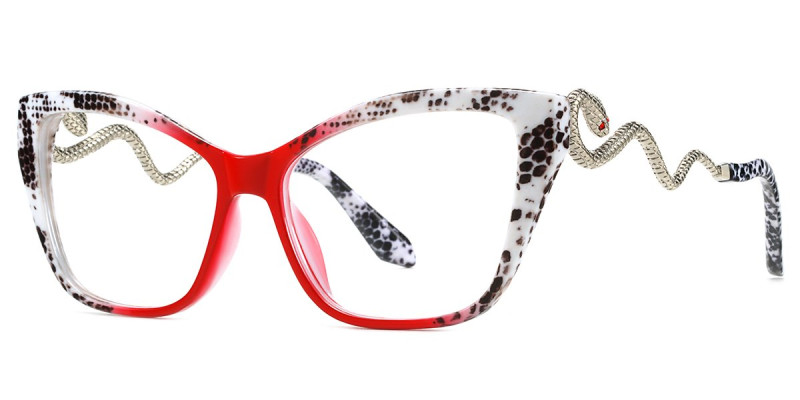Cateye Red Frame