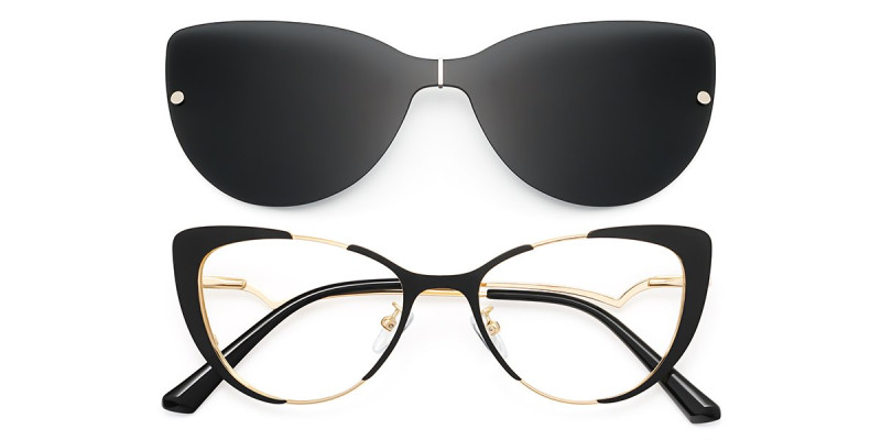 Cateye Black Frame