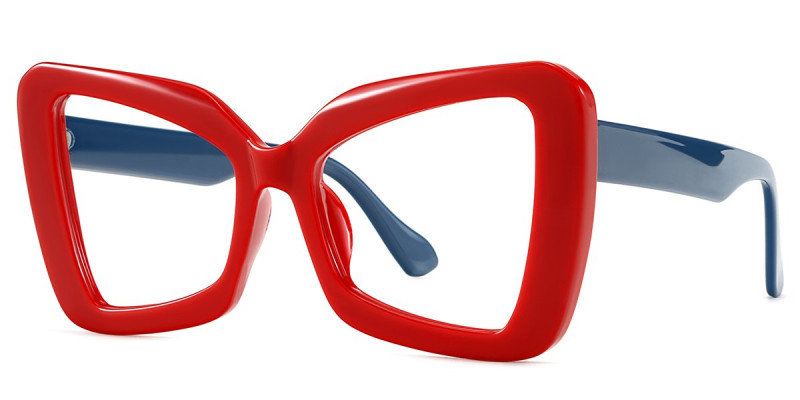 Butterfly Red Frame