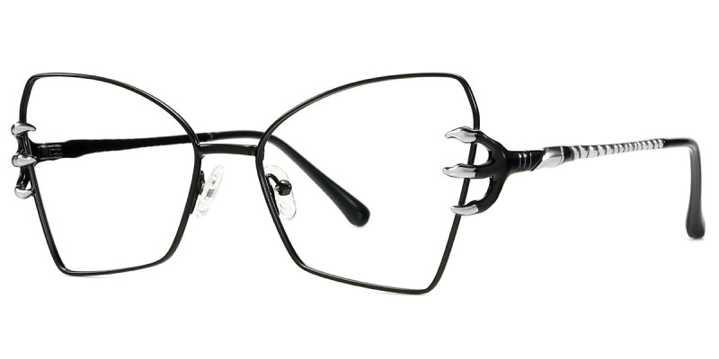 Butterfly BlackSilver Frame