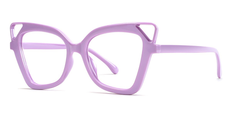 Cateye Purple Frame
