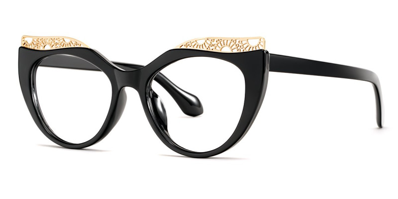 Cateye Black Frame