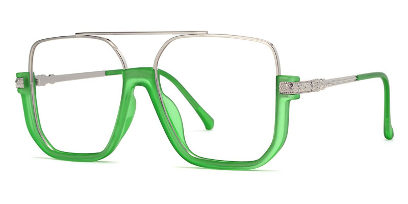Aviator Green Frame