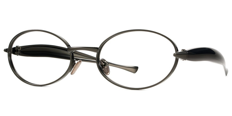 Oval Black Frame