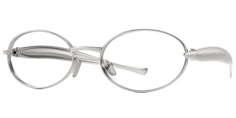 Oval Silver Frame