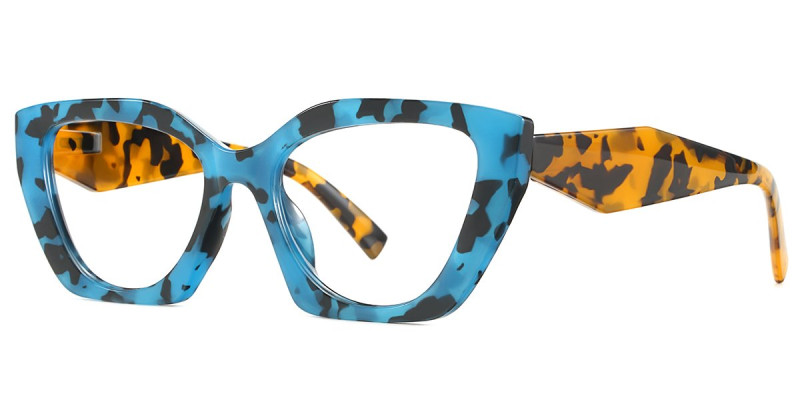 Cateye Blue Frame